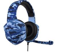 Casque stéréo Gaming como Subsonic War Force avec microphone pour console Bleu Bleu G