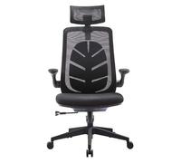 Subsonic - Chaise Ergonomique pour bureau I-Care Leaf, siege gaming, renfort lombaire, dossier et appui-tête réglables, rocking