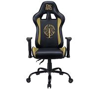 Subsonic - Chaise Gaming Le Seigneur des Anneaux - Fauteuil de Bureau Ergonomique avec Mousse Haute Densité, Dossier Inclinable et Accoudoirs 3D Réglables - Hauteur Ajustable - Noir