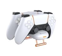 Subsonic Base de recharge et de rangement pour 2 manettes PS5 Dualsense Blanc