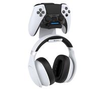 Subsonic Chargeur manette PS5 – Station de recharge compacte Dualsense avec support casque gaming