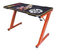 Subsonic Dragon Ball Z - Bureau Gaming Ergonomique Finition Carbone avec Tapis de Souris XXL pour PC Gamer Licence Officielle