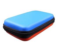 Subsonic - Etui - Housse rigide pour console et accessoires Nintendo New 3DS XL et New 2DS XL - Sacoche Rouge et Bleu