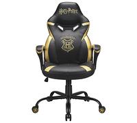 Subsonic Harry Potter - Siège Gamer Junior / Chaise de Bureau / Fauteuil gaming sous licence officielle Hogwarts Noir et Or