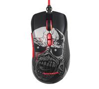 Subsonic - Iron Maiden - Souris de jeu filaire LED Piece Of Mind