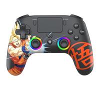 Subsonic - Manette sans Fil LED PS4 Dragon Ball Goku Super Sayian - Noire