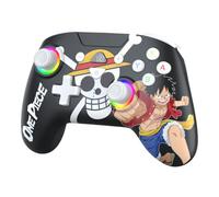 Subsonic - Manette sans Fil One Piece Luffy Fishman Switch 2/Switch - Noire | Licence officielle, Ergonomique, LED Programmable, Fonction vibration, Gyroscope - Compatible Switch 2 et Switch