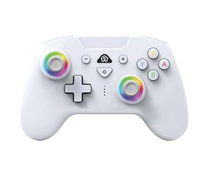 Subsonic - Manette sans fil pour Switch / Switch oled - bluetooth avec LED, vibrations et gyroscope - Blanc