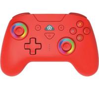 Subsonic - Manette sans fil pour Switch 2 / Switch - bluetooth avec LED, vibrations et gyroscope - Rouge