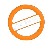 Subsonic Orange Soft Touch Racing Wheel Volant Console Compatible:Nintendo Wii U