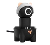 Subsonic - Playcam 1080 - Caméra pour Nintendo Switch 2, Résolution 1080p Full HD avec Grand Angle, Plug and Play USB-C, Objectif réglable - Rouge