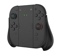 Subsonic - Poignée Ergonomique pour Joycon Switch 2 et Support de Recharge Joy-Con 2 - Chargeur et Grip Switch 2 - Accessoire Compatible Nintendo Switch 2 - Noir