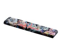 Subsonic - Repose Poignet Iron Maiden. Repose-Poignet pour Clavier en Mousse à Mémoire - Design Ergonomique - Merch Officielle Iron Maiden