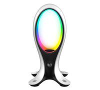 Subsonic - Electra Stand pour casque gaming avec lampe Led RGB et hub usb, Support casque gamer avec emplacement pour figurine Amiibo, Pop, Minix…