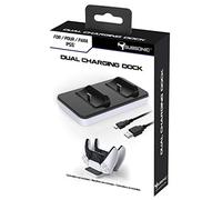 Base de recharge Subsonic pour 2 manettes PS5 Blanc et Noir