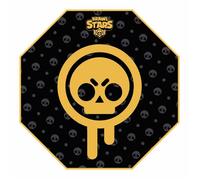 Subsonic, Tapis de sol Gaming antidérapant Brawl Stars. Protection du sol 100x100 cm pour chambre, bureau et chaise gaming.