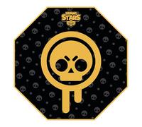 Subsonic - Tapis de Sol Gaming Antidérapant Brawl Stars. Protection du Sol 100x100 cm pour Chambre, Bureau et Chaise Gaming. Licence Officielle Supercell