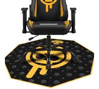 Subsonic - Tapis de Sol Gaming Brawl Stars 100x100 cm - Antidérapant pour Chaise de Bureau - Tapis de Protection de Sol et Parquet pour Chambre Gamer - Facile à Nettoyer - Noir