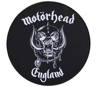Subsonic - Tapis de Souris Motorhead Rond 30 cm - Surface Lisse Optimisée Capteurs, Base Antidérapante, Bords Cousus - Noir