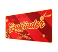 Subsonic - Tapis de Souris XXL Harry Potter Gryffindor 90x40 cm | Licence Officielle, Tapis de Bureau avec Surface Lisse Optimisée pour Capteurs de Souris, Base Antidérapante et Bords Cousus