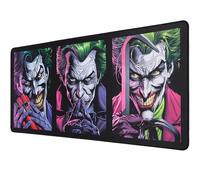 Subsonic Tapis de souris Joker XXL 90x40 cm — Surface lisse, antidérapant, bords cousus Noir