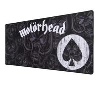Subsonic Tapis de Souris XXL Motörhead | Licence Officielle, Tapis de Bureau avec Surface Lisse Optimisée pour Capteurs de Souris, Base Antidérapante et Bords Cousus