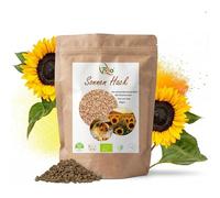 Substitut de viande à base de protéines de tournesol BIO - 500 g - Substitut de viande hachée - Riche en protéines & pauvre en glucides - Haché de tournesol végétalien - Sans lactose & sans gluten