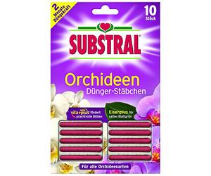 Substral Lot de 20 bâtonnets d'engrais pour orchidées