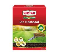 Substral Semences de Pelouse La Nachsaat- Nachsaatrasen - Unique Premium Rasenreparatur-Mischung Avec Turbo-Keimung - 1 KG Pour 50 M² - Transparent, 2 kg für 100 m²