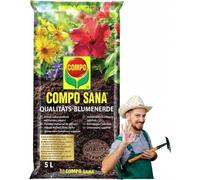 Substrat universel pour plantes 5l - mélange de tourbe, perlite et dolomite