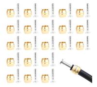SubTack Kit de 20 Olives et Inserts BH90 Freins hydrauliques pour Shimano, pièces de Rechange qualité Pro pour réparation de durites de vélo