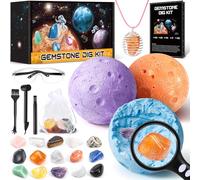 Subtail Pierre Precieuse - Experiences Scientifiques Enfants - Coffret Pierres et Cristaux - ActivitéS Scientifiques Stem Pierres PréCieuses pour Enfants - Cadeaux de Pâques pour Garçons et Filles