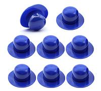 SUBTAVIK Lot de 6 Bouchons de Piscine, Bouchons muraux de Rechange pour Piscine, Pompe de Filtre, passoire, Bouchon Compatible avec Intex et Bestway (Bleu, Court)