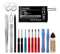 subtel 1x Batterie pour Console de Jeux Compatible avec Sony PSV2000, PCH-2007, PS Vita 2007, SP86R - (2100mAh, 3.7V) + kit d'outils