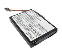 subtel 1x Batterie pour GPS/Navigation Compatible avec Mitac Mio C510E, Mio C710, Mio A201, BP-LP1230 - (1250mAh, 3.7V)