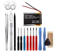 subtel 1x Batterie pour Montre connectée et Bracelet de Fitness Compatible avec Fitbit Charge HR, LSSP031420AB - (70mAh, 3.7V) + kit d'outils