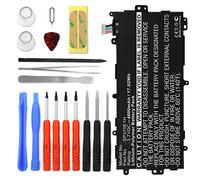 subtel 1x Batterie pour Tablette Compatible avec Samsung GT-N5100 Galaxy Note 8.0, GT-N5110 Galaxy Note 8.0, GT-N5120 Galaxy Note 8.0, SP3770E1H - (4600mAh, 3.7V) + kit d'outils