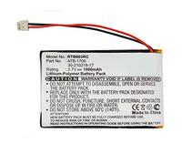 subtel 1x Batterie pour Télécommande Compatible avec RTI T3-Vplus, T3-V, T3V, 30-210218-17 - (1800mAh, 3.7V)