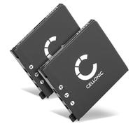 subtel 2X Batterie Compatible avec Casio Exilim EX-FS10, EX-S10, NP-60 | 720mAh, 3.7V, Lithium Ion pour Casio Exilim EX-S12, EX-Z19