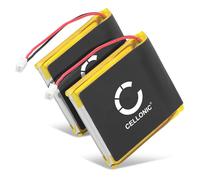subtel 2X Batterie pour Casque Micro Compatible avec Sony WH-1000xM3, WH-1000MX4, LIS1662HNPC - (1000mAh, 3.7V)