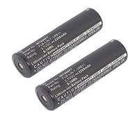 subtel 2X Batterie pour Éclairage/Lampe de Poche Compatible avec Inova T4, UR611, Compatible avec Streamlight 68792 - (2200mAh, 3.7V)
