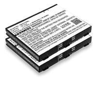 subtel 2X Batterie pour Routeurs et hotspots Mobiles Compatible avec Netgear Nighthawk M2, MR2100, W-10a - (5040mAh, 3.7V)