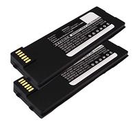 subtel 2X Batterie pour Téléphone sans Fil Compatible avec Iridium 9555, BAT20801 - (2400mAh, 3.7V)