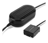 subtel Alimentation Appareil Photo DMW-AC8 Compatible avec DC Coupler, Accu Dummy 3,3m Charge Timelapse