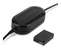 subtel Alimentation + Coupleur DC accumulateur factice Appareil Photo ACK-E12 Compatible avec DC Coupler, Accu Dummy ca. 3m Charge Timelapse