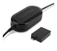 subtel Alimentation + Coupleur DC accumulateur factice Appareil Photo ACK-E8 (CA-PS700 + DR-E8) Compatible avec DC Coupler, Accu Dummy ca. 3m Charge Timelapse