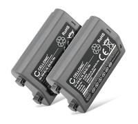 subtel, Batterie pour Caméra, Compatible avec Nikon D850, D800, D810, Z 9, EN-EL18, D4, D5 (10.8V, 2600mAh) 2 Pièces