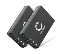 subtel, Batterie pour Caméra, Compatible avec Zoom Q8 Recorder, BT-03 (3.7V, 1800mAh) 2 Pièces