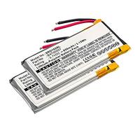 subtel, Batterie pour Casque Compatible avec Cardo Scala Rider Packtalk Duo (850mAh, 3.7V) 2X Batterie de Remplacement BAT00007, SRPT0102