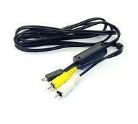 subtel Câble Audio Video Composite DMW-AVC1 pour Panasonic DMW-AVC1 Lumix DMC-FZ1000 FZ200 FZ300 FZ72 FZ70 TZ58 FZ8 Cable Video